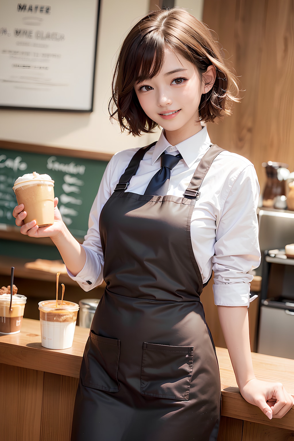 カフェ店員のまどか先生