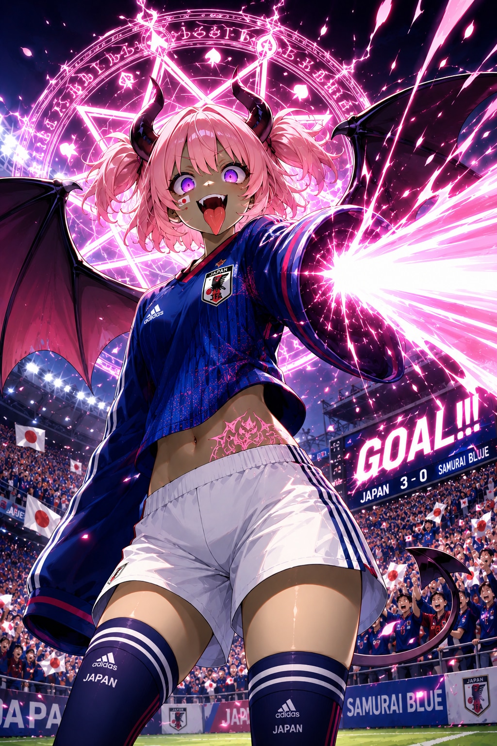 サッカーでビーム撃っちゃうセシームちゃん