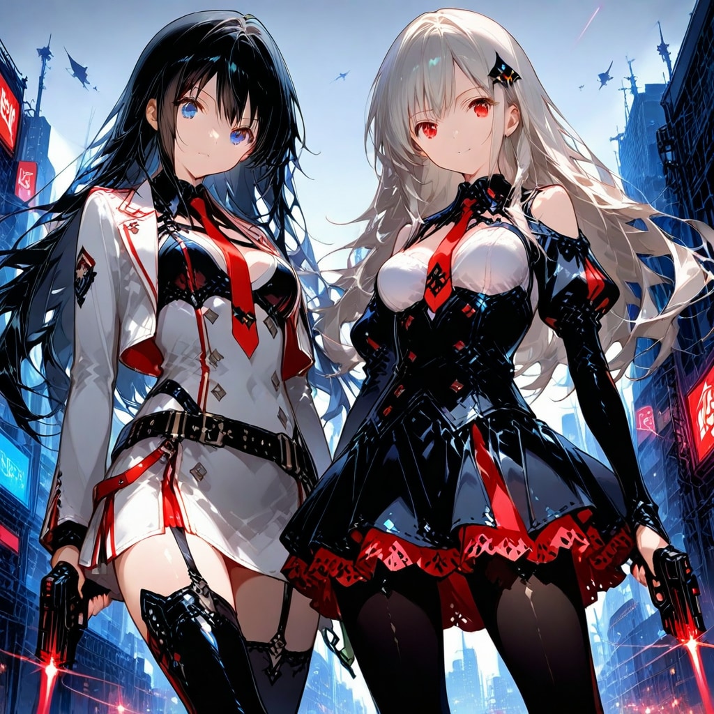 戦後の荒れた世界を生きる二人の少女