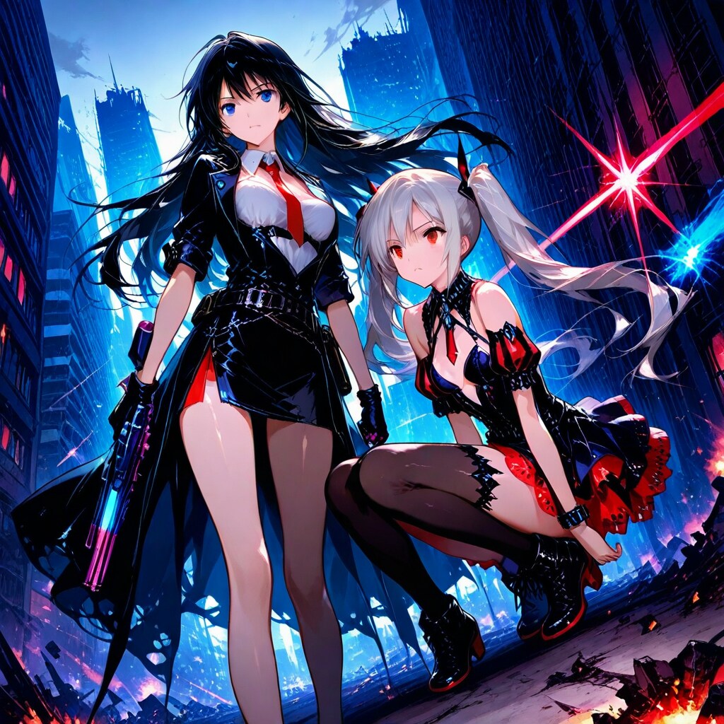 戦後の荒れた世界を生きる二人の少女