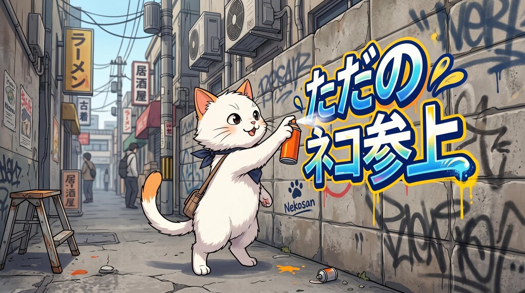 ただのねこ参上