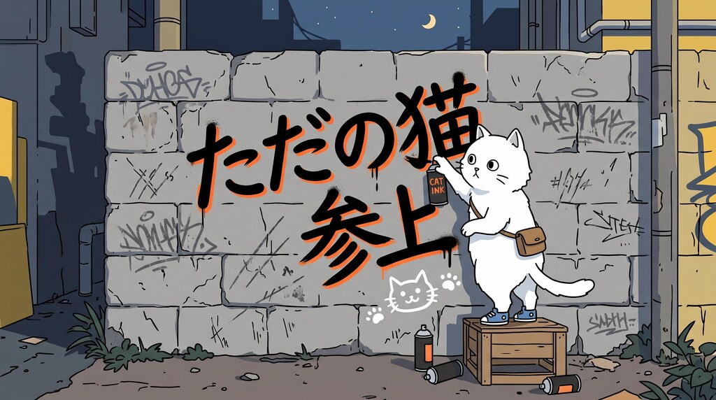 ただのねこ参上