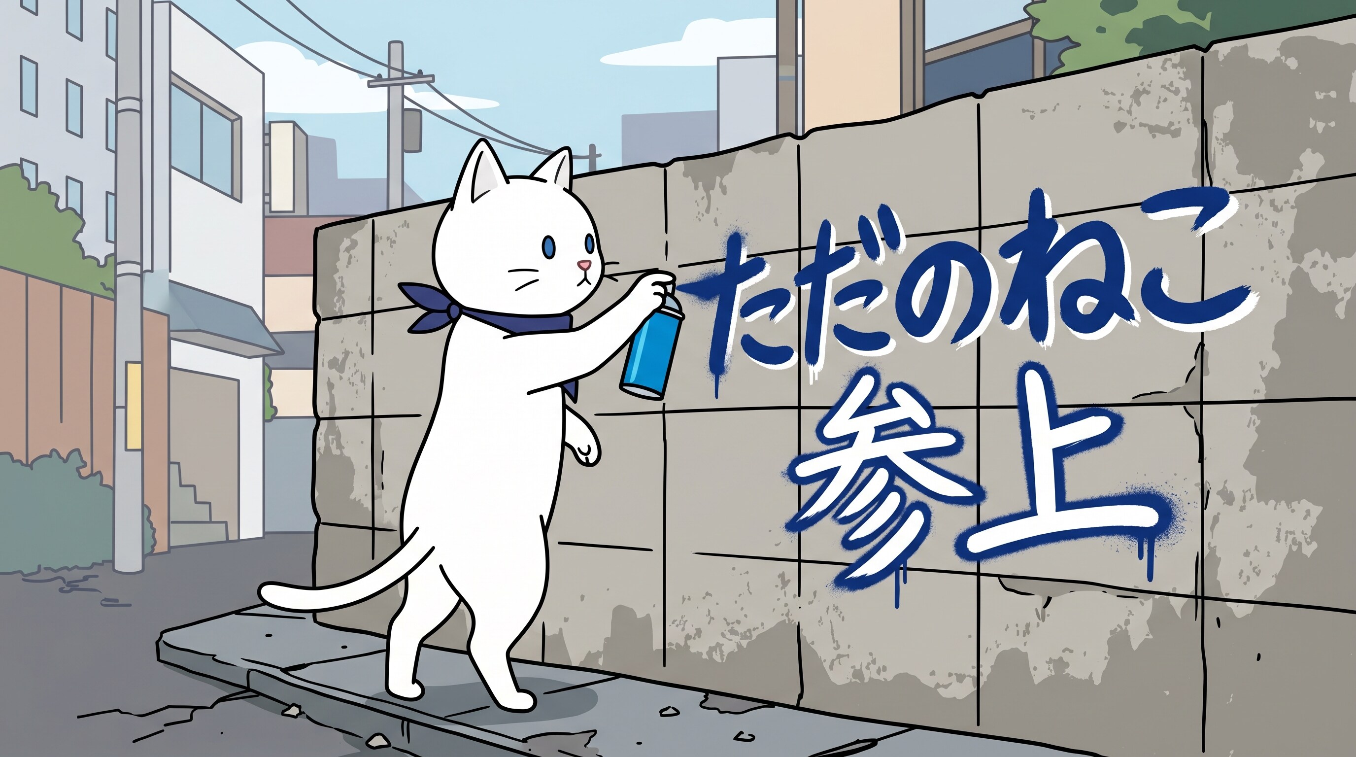 ただのねこ参上 | の人気AIイラスト・グラビア