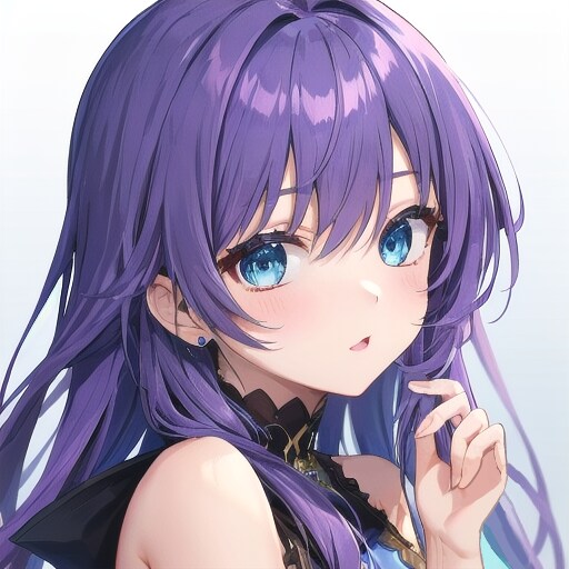 メンカラ紫のアイドル