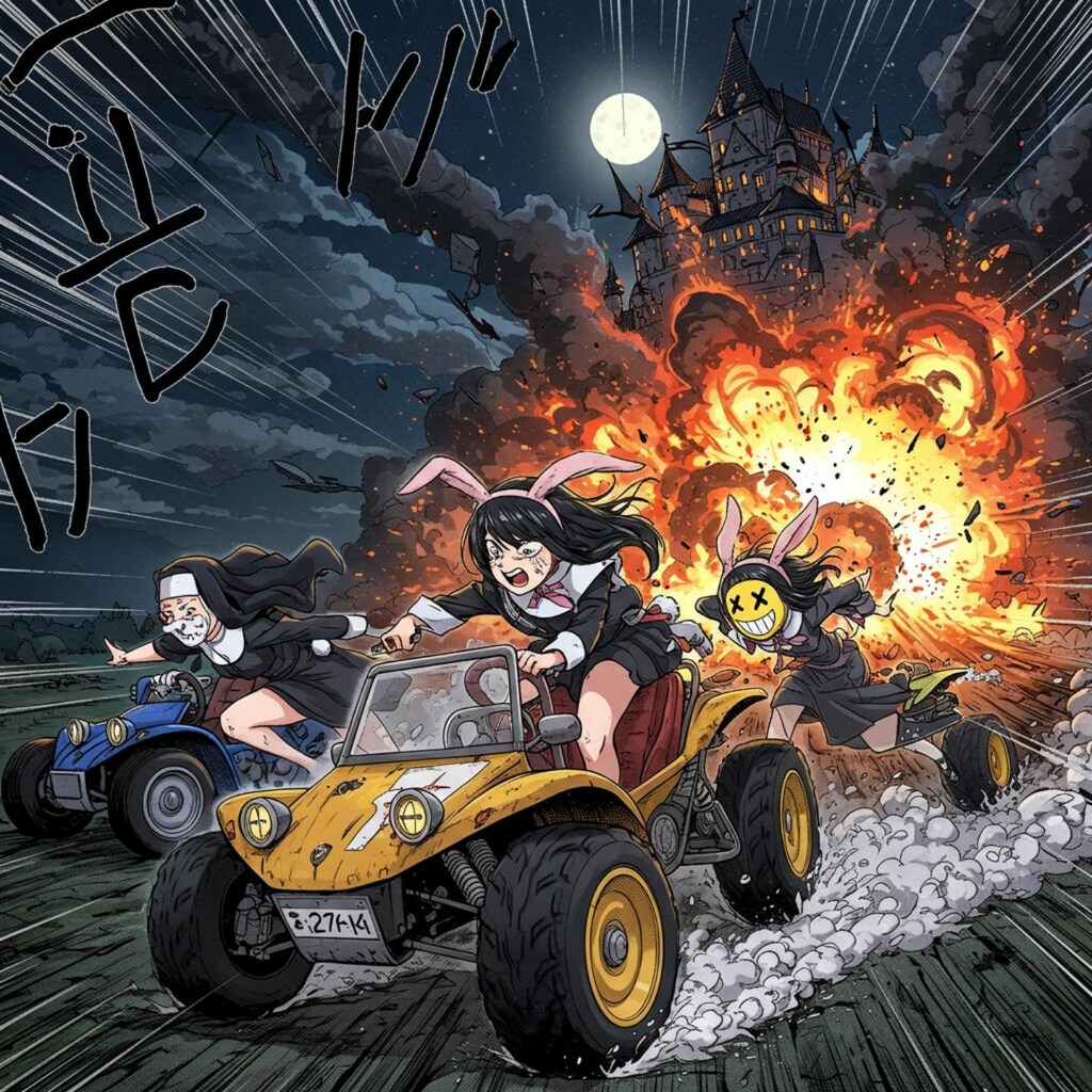 小説『微笑みのバギーだ！😊』【ニャンノ世界】