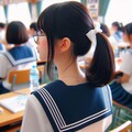 のびかちゃんのポニーテール 6枚目