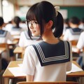 のびかちゃんのポニーテール 2枚目