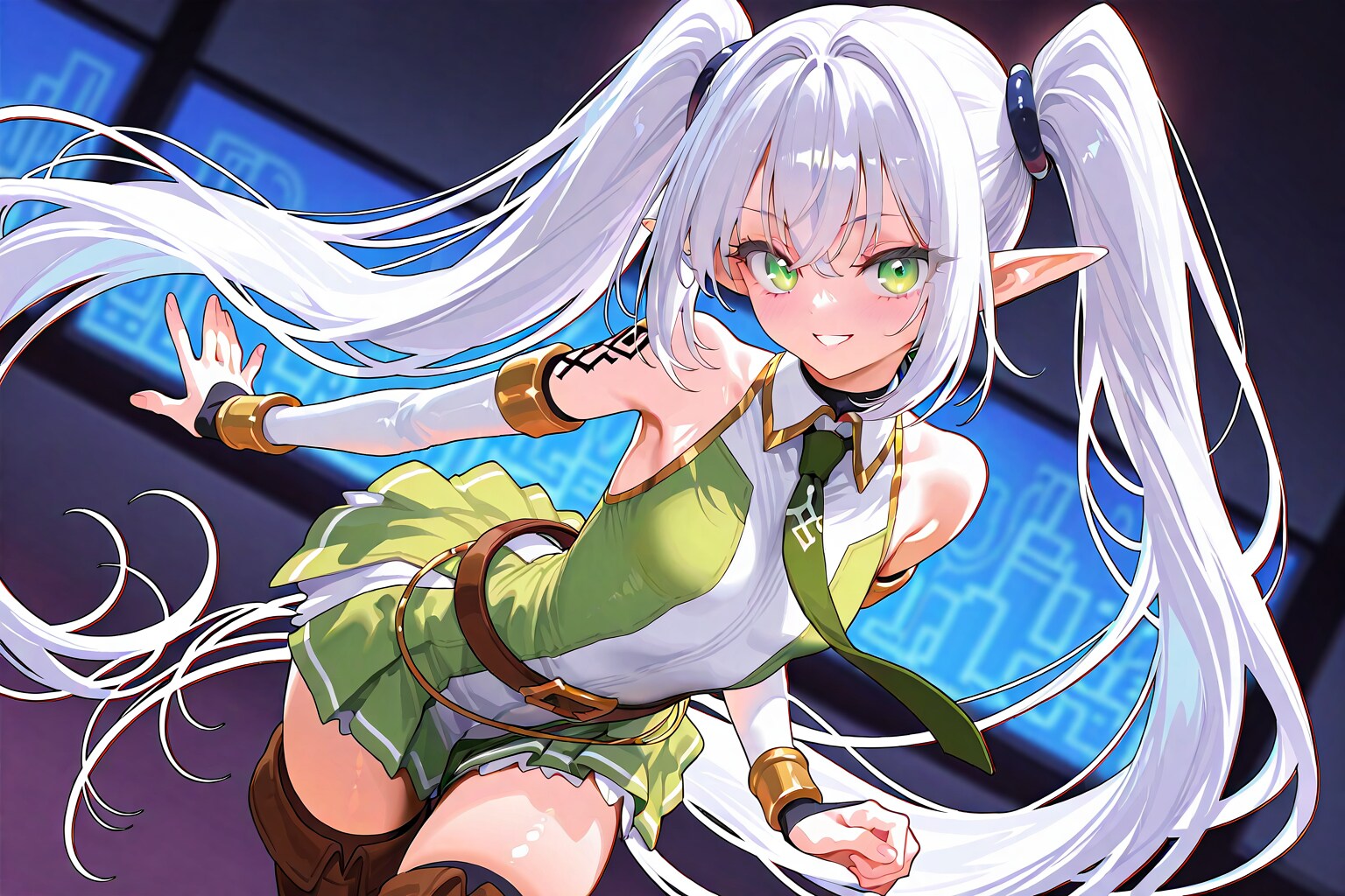 エルフの女の子