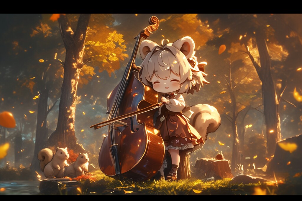 森の音楽会✖︎くま娘②🐾