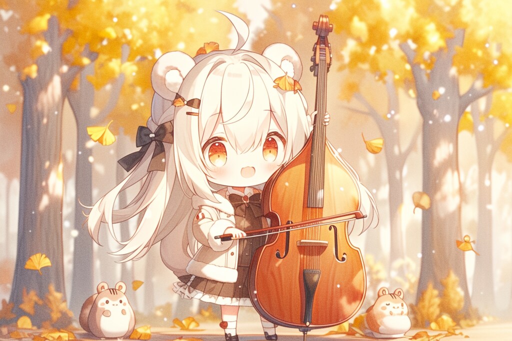 森の音楽会✖︎くま娘②🐾