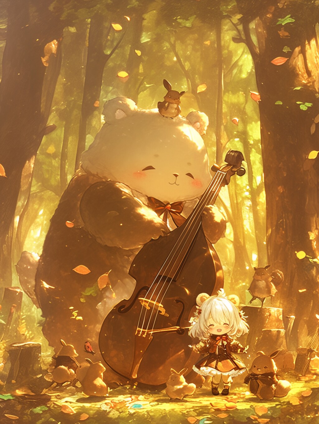 森の音楽会✖︎くま娘②🐾