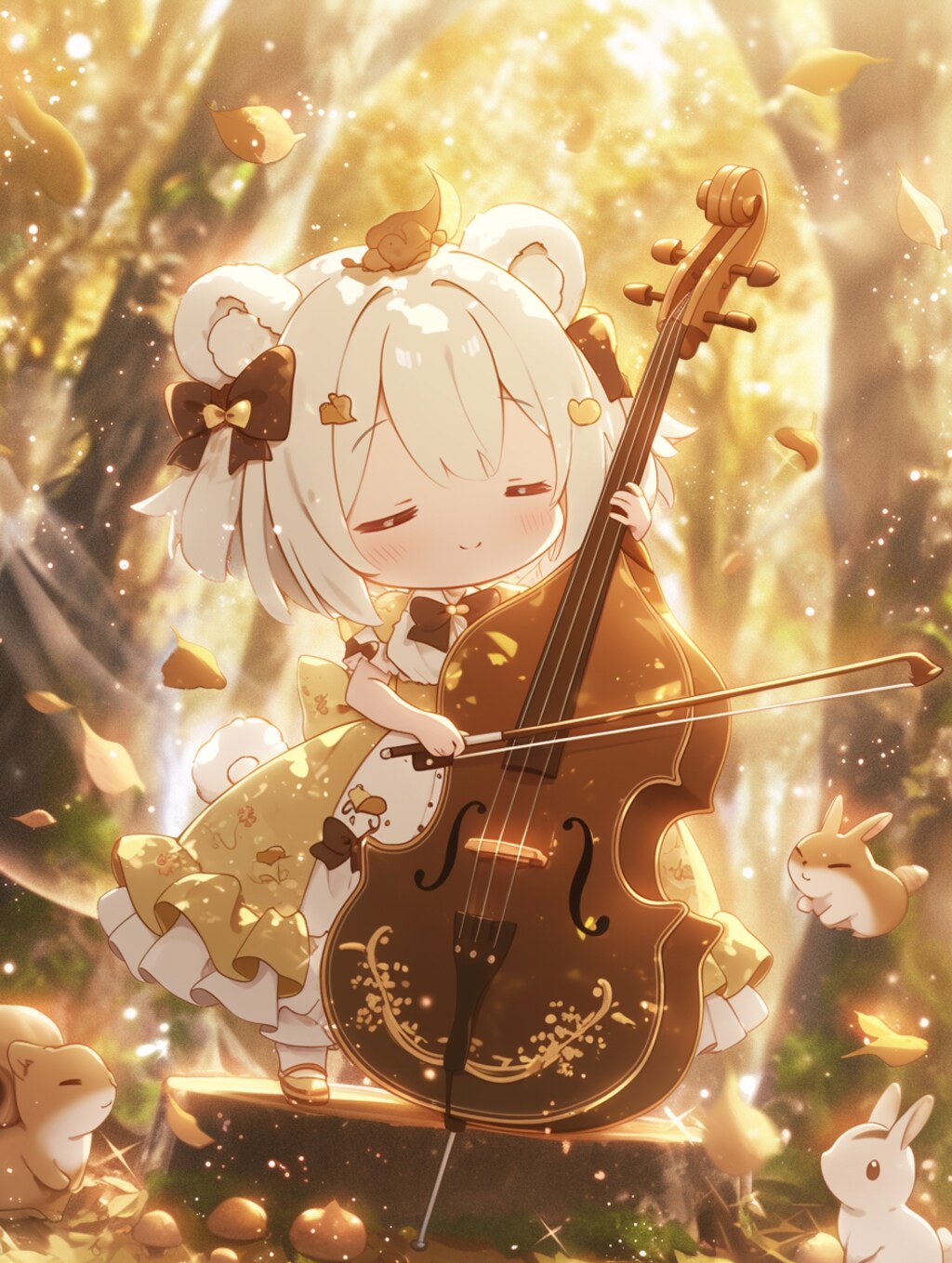 森の音楽会✖︎くま娘②🐾