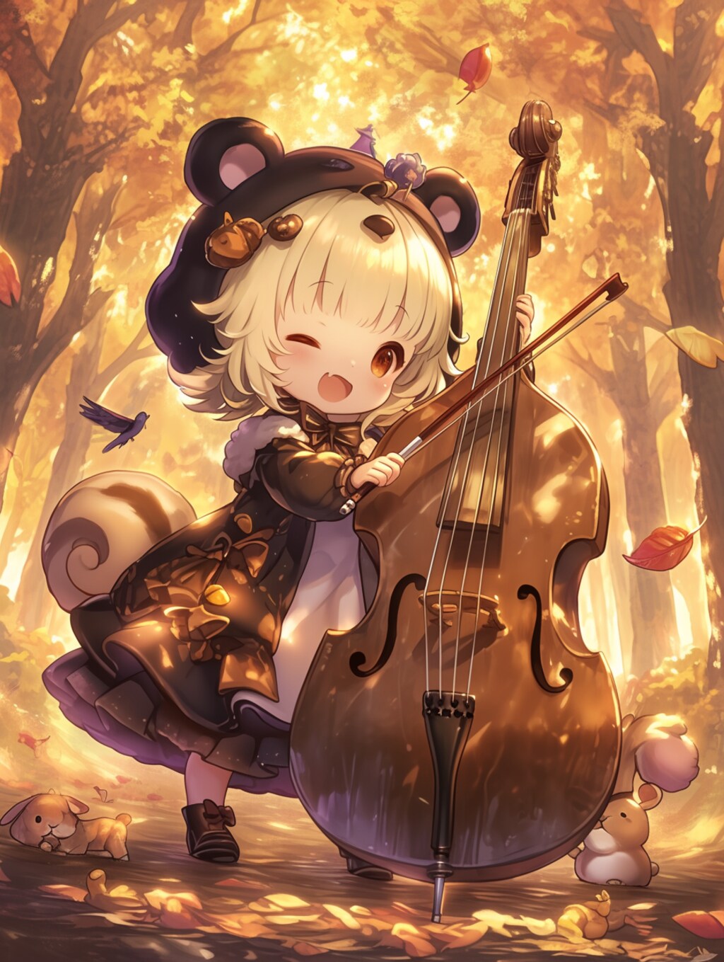 森の音楽会✖︎くま娘②🐾