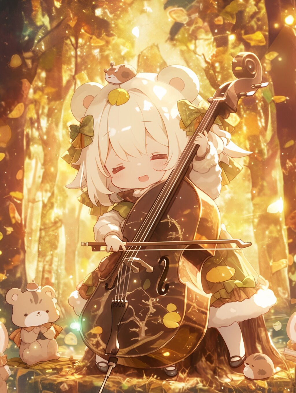 森の音楽会✖︎くま娘②🐾