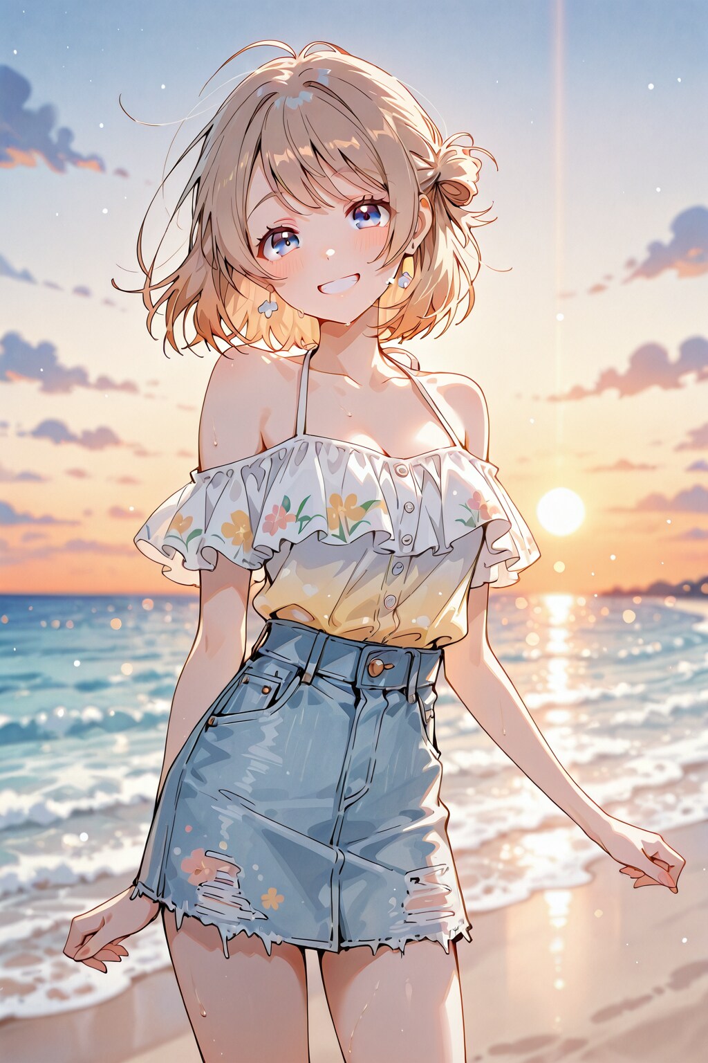 やっと笑った
