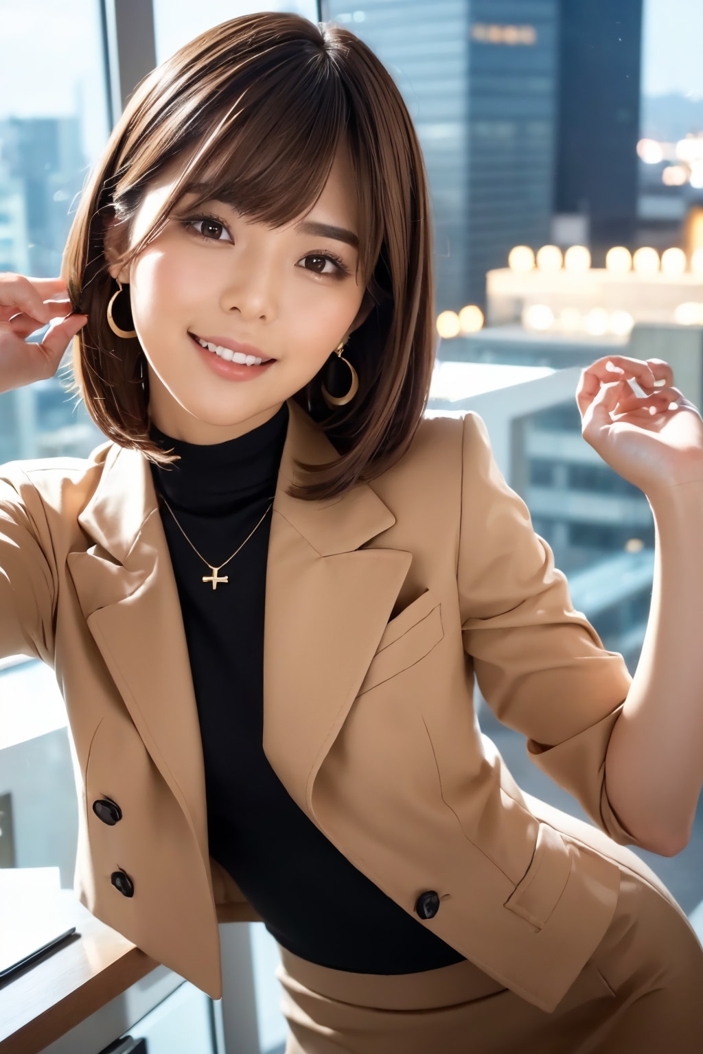 OLの れなちゃん（オンオフ）