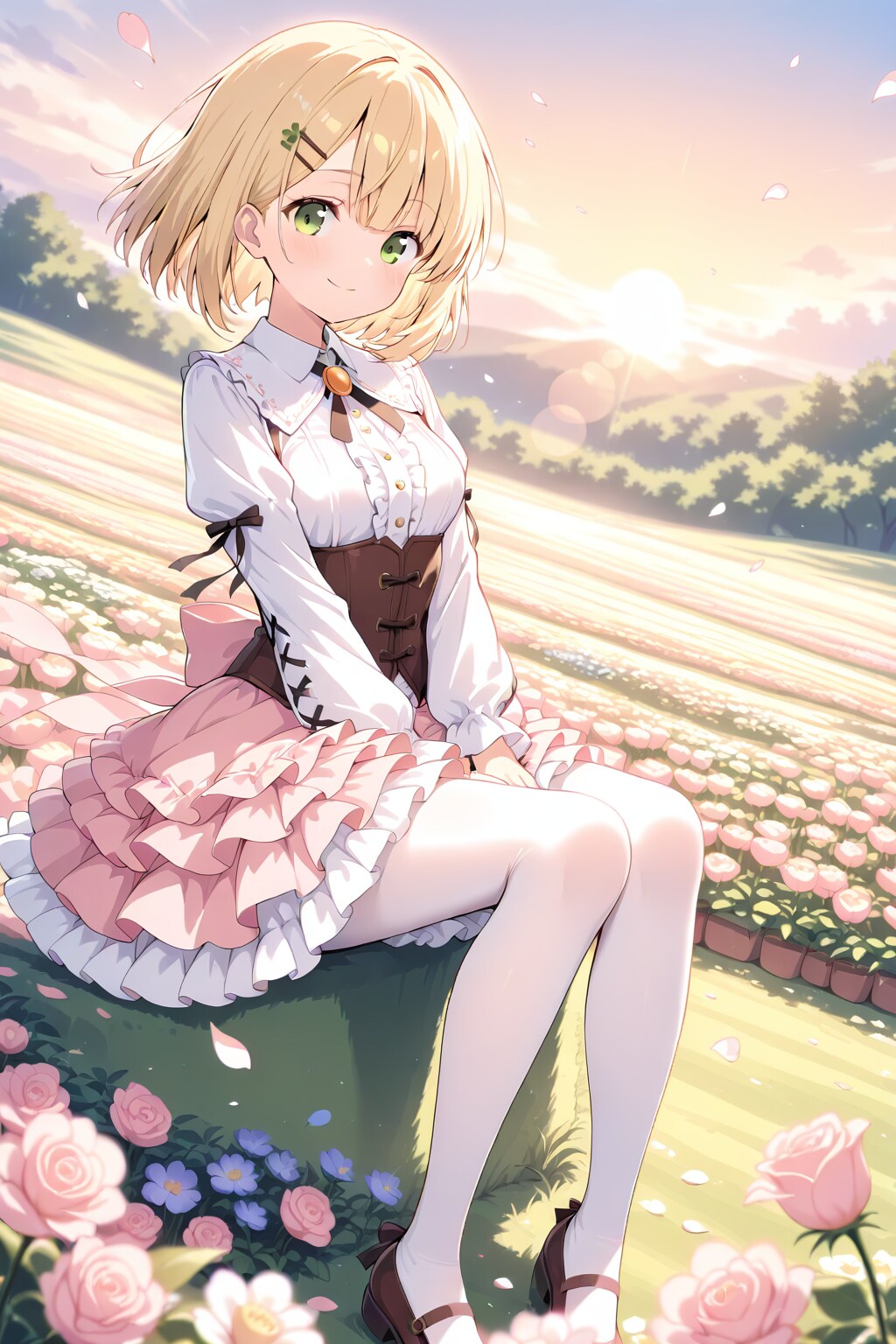 朝日と千鶴ちゃん