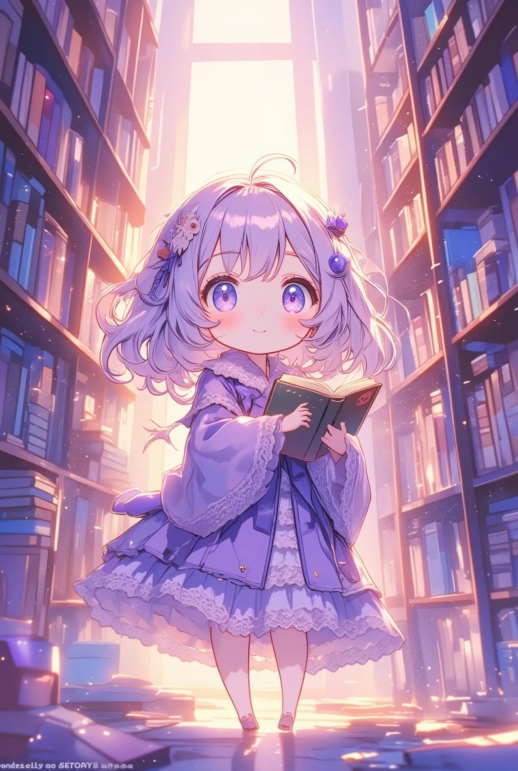 フリフリ司書ちゃん