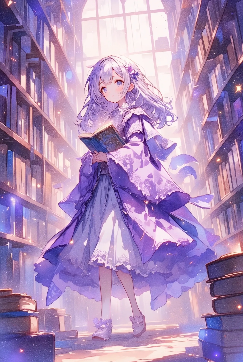 フリフリ司書ちゃん