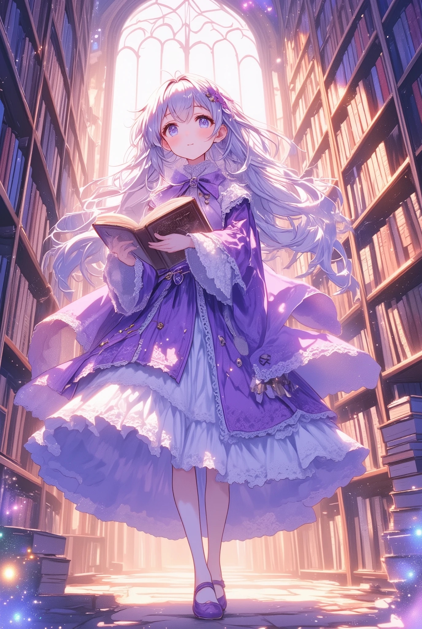 フリフリ司書ちゃん | の人気AIイラスト・グラビア