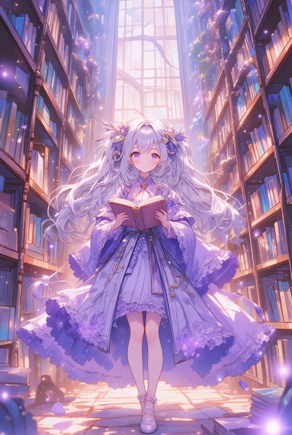 フリフリ司書ちゃん