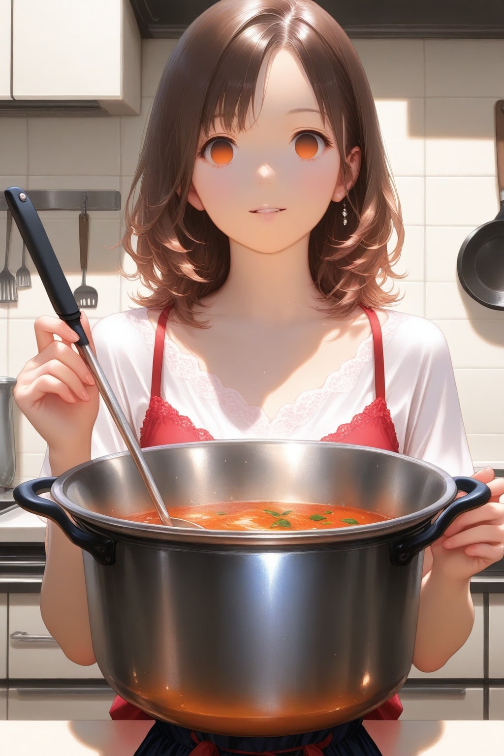 おかえり、朝ごはんにする？ | の人気AIイラスト・グラビア