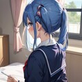 寝室にて 2枚目
