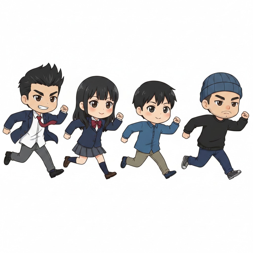 4人組 71 | の人気AIイラスト・グラビア