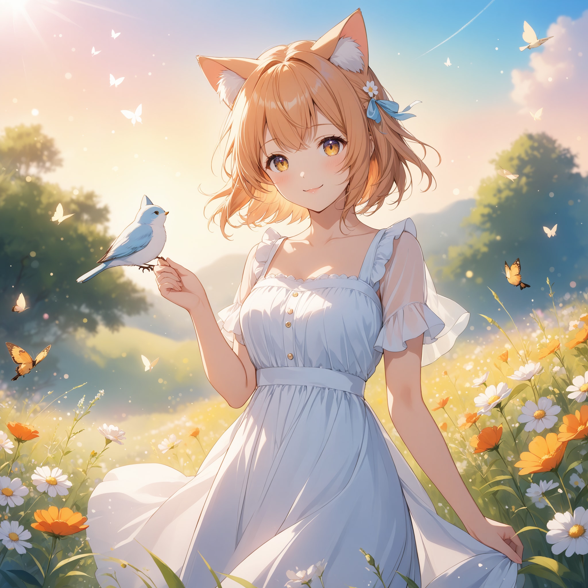 小鳥 | の人気AIイラスト・グラビア