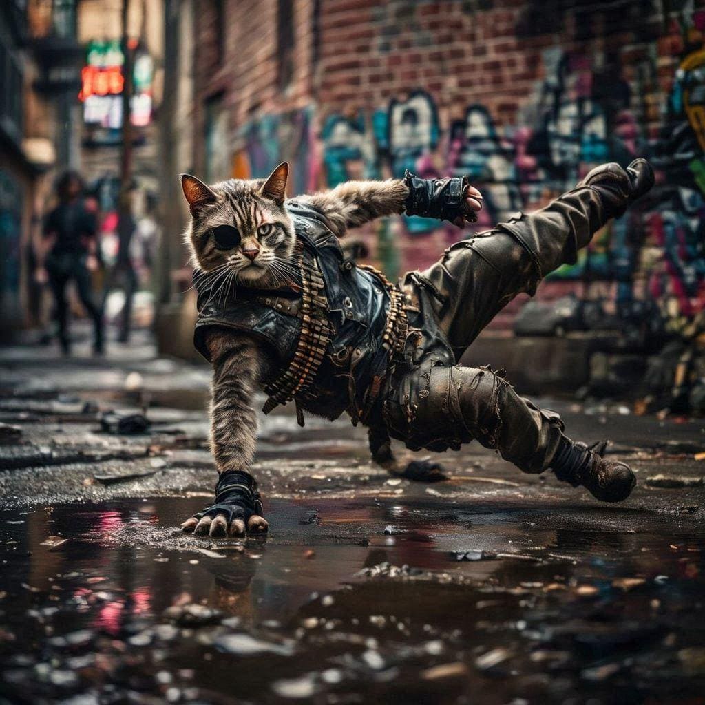 傭兵になった猫