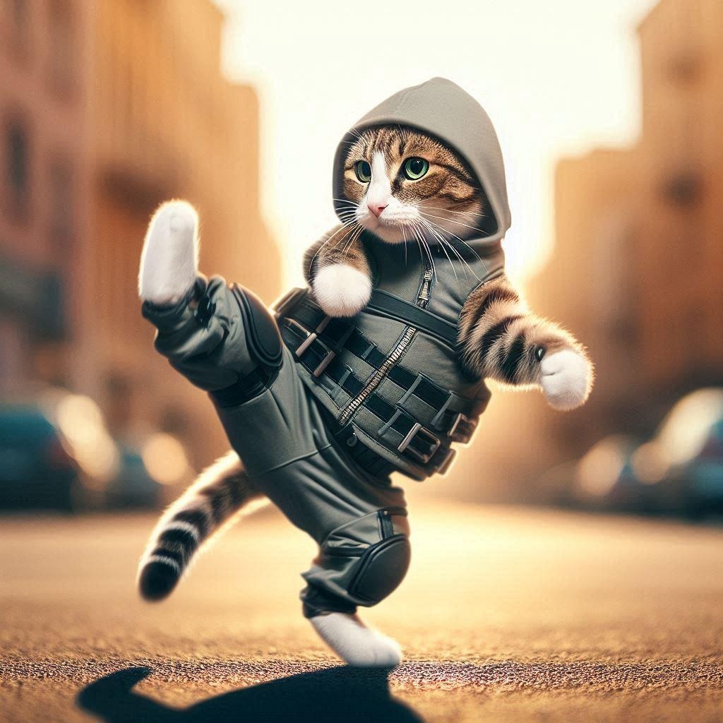 傭兵になった猫