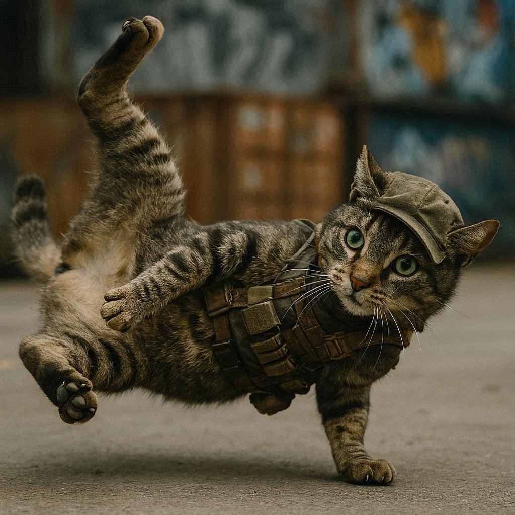 傭兵になった猫