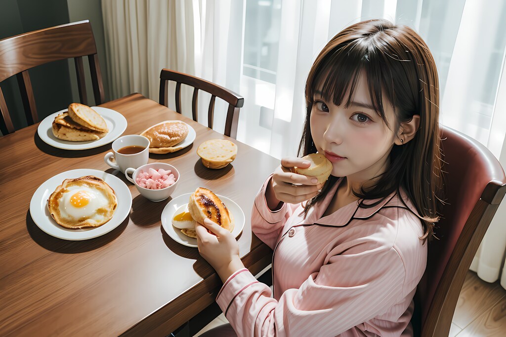 🥪こはるちゃんの朝