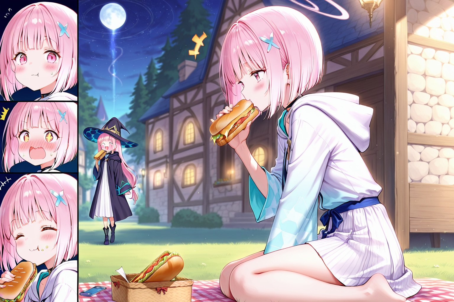 禁断の夜食 | の人気AIイラスト・グラビア