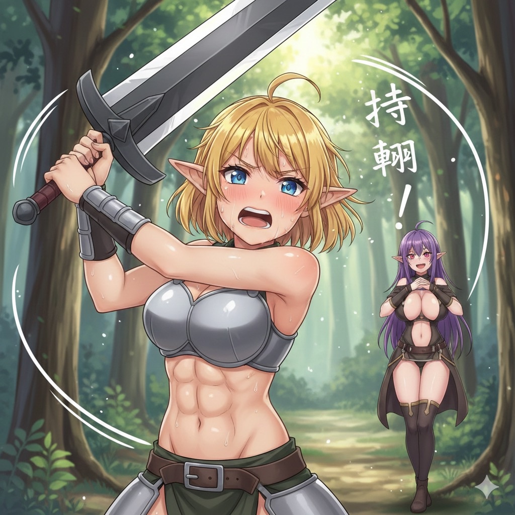 アリーシャさん特訓中！