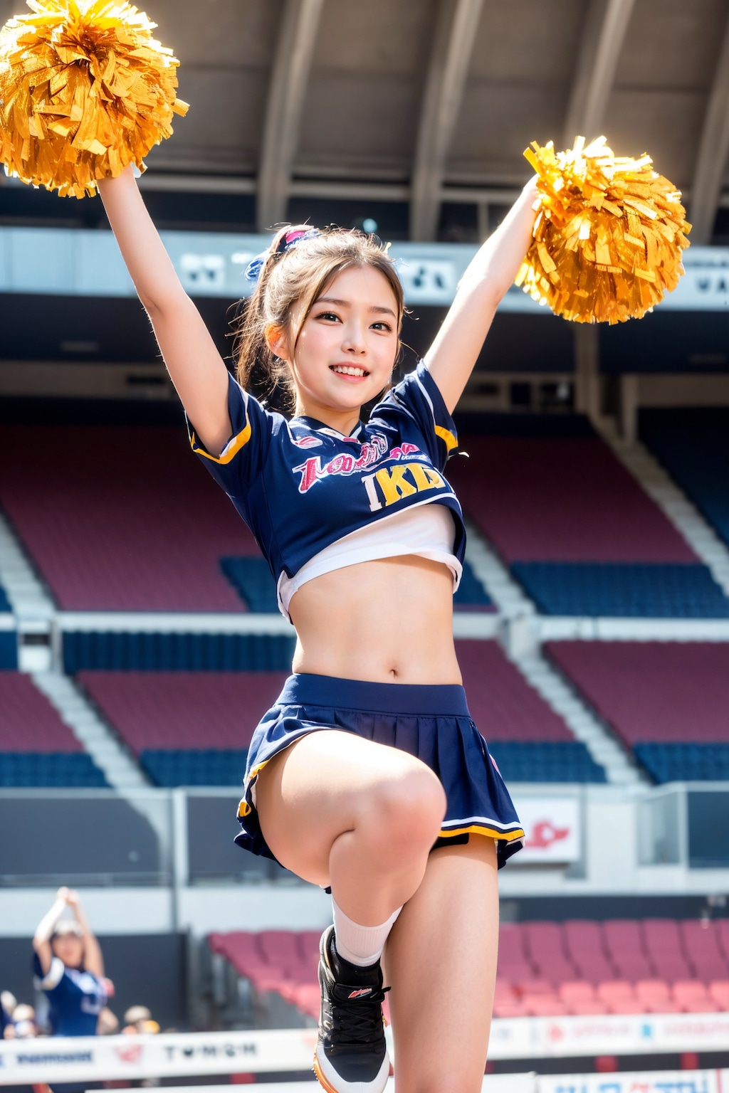女子高生チアガール３