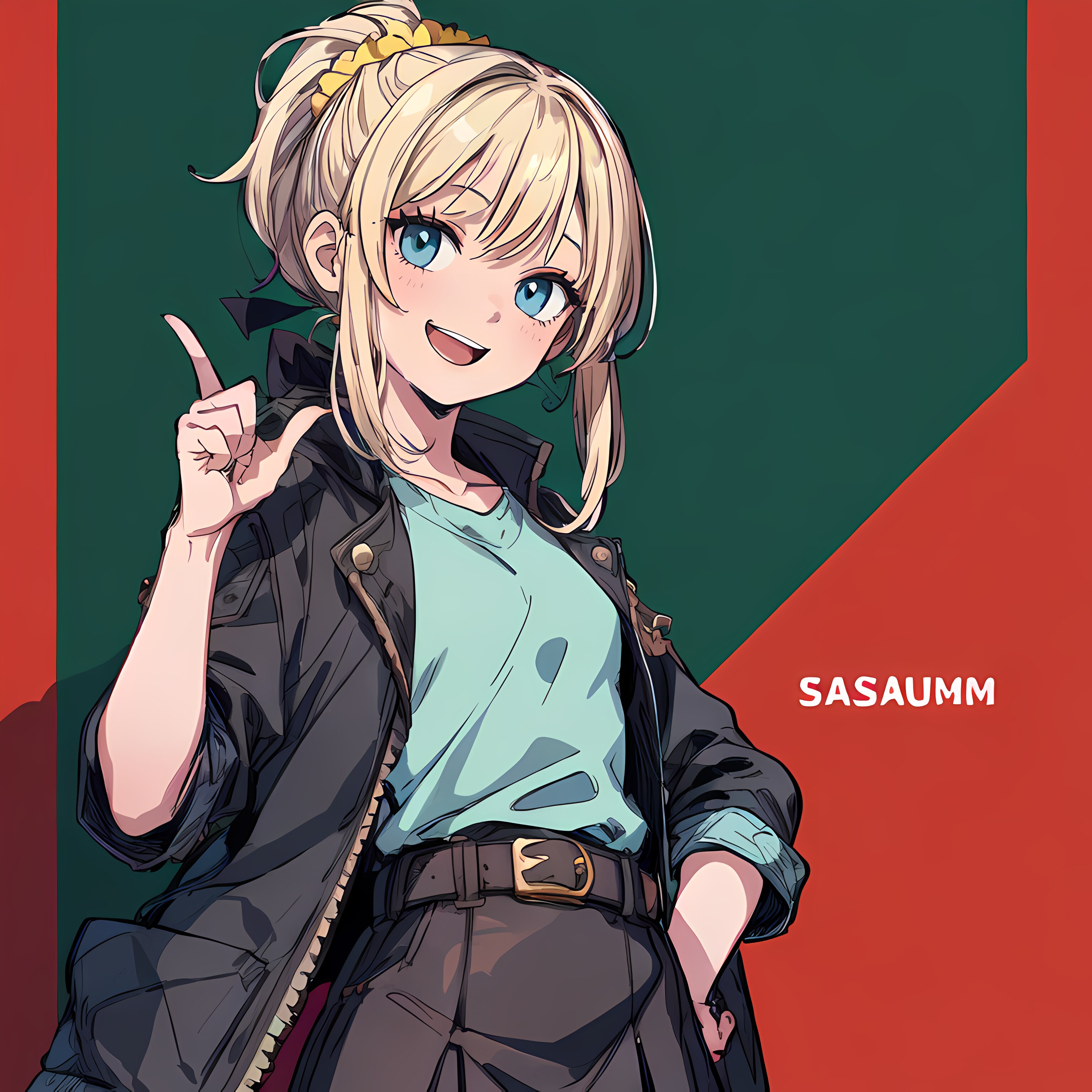巻頭カラーのモデルさん