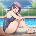 水泳の授業 2枚目