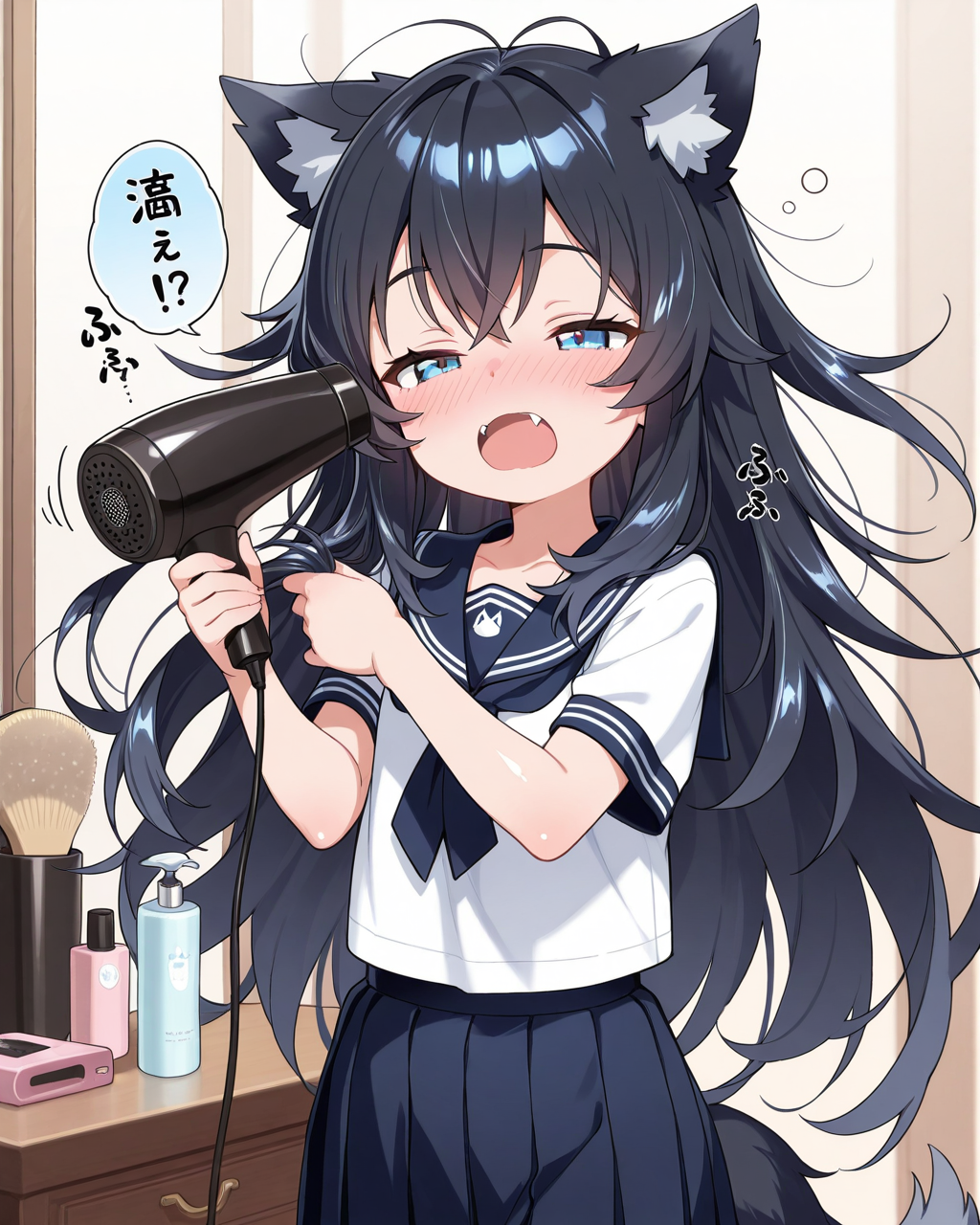 朝の身支度【織慈ナルヨ】