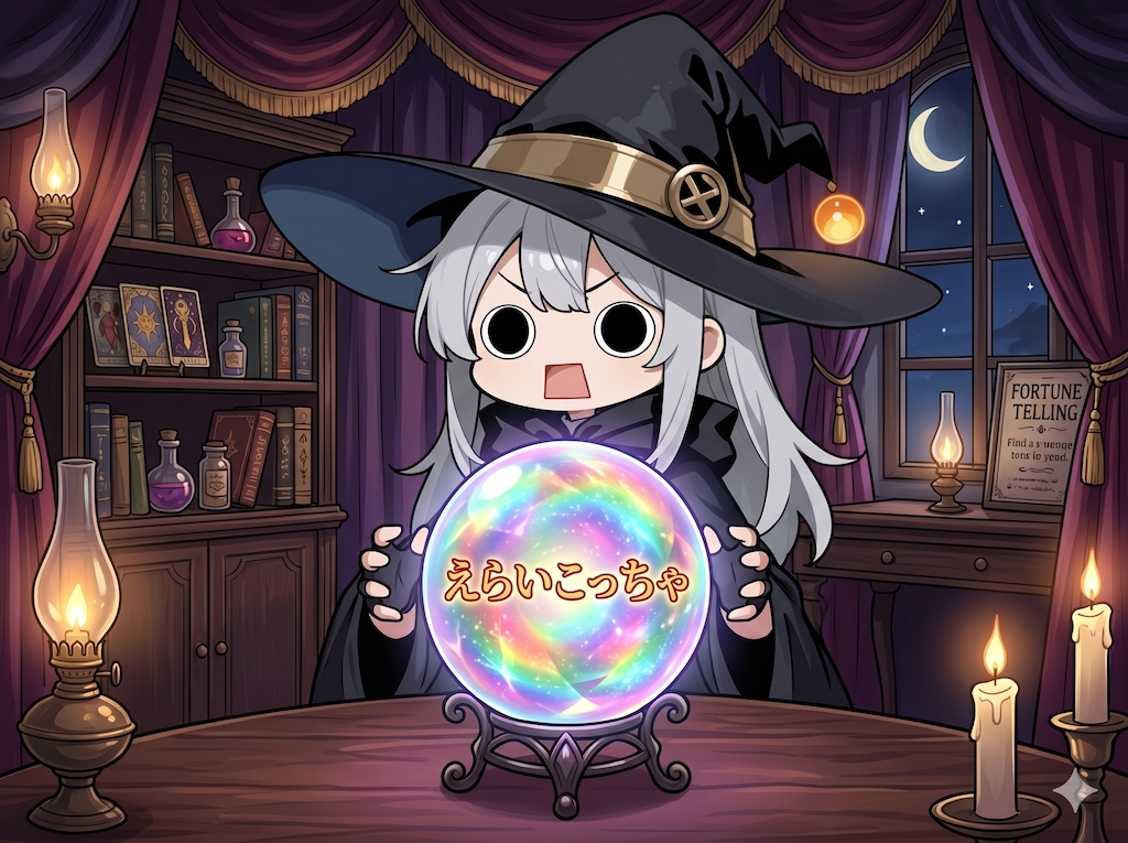 占ってしまいよったえらいこっちゃ嬢