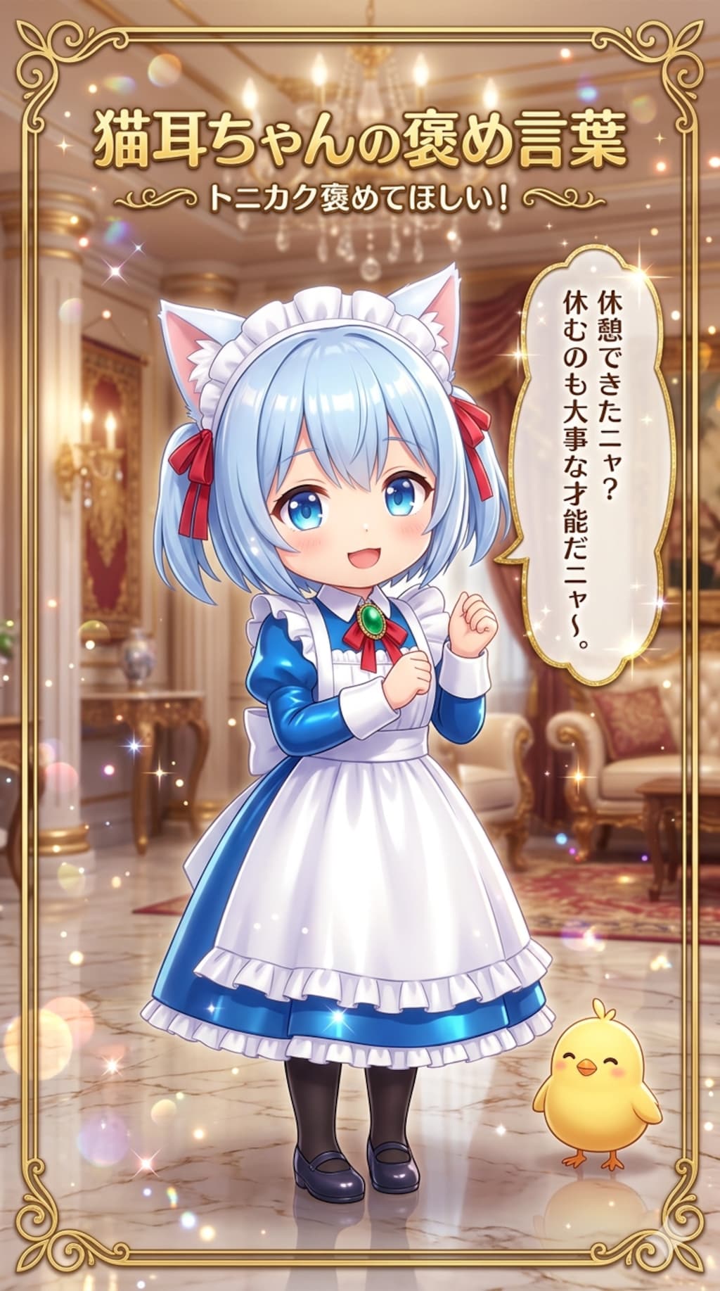 猫耳ちゃんの褒め言葉2