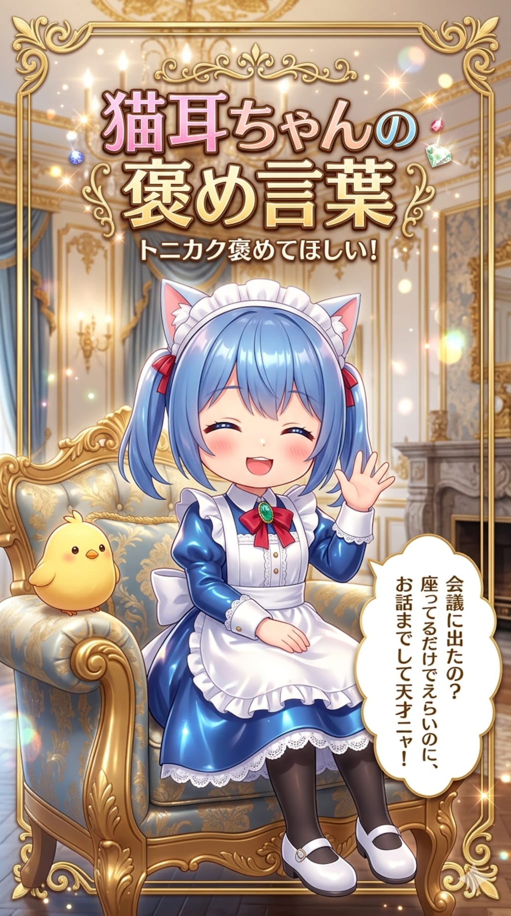猫耳ちゃんの褒め言葉2