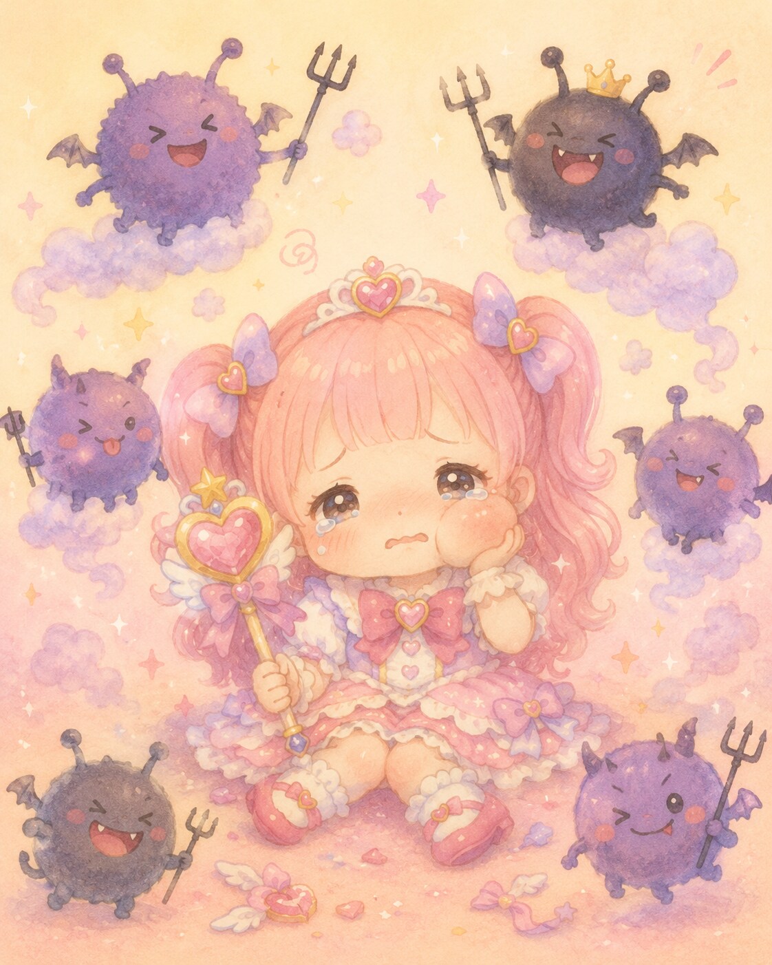 魔法少女ちゃん敗北する