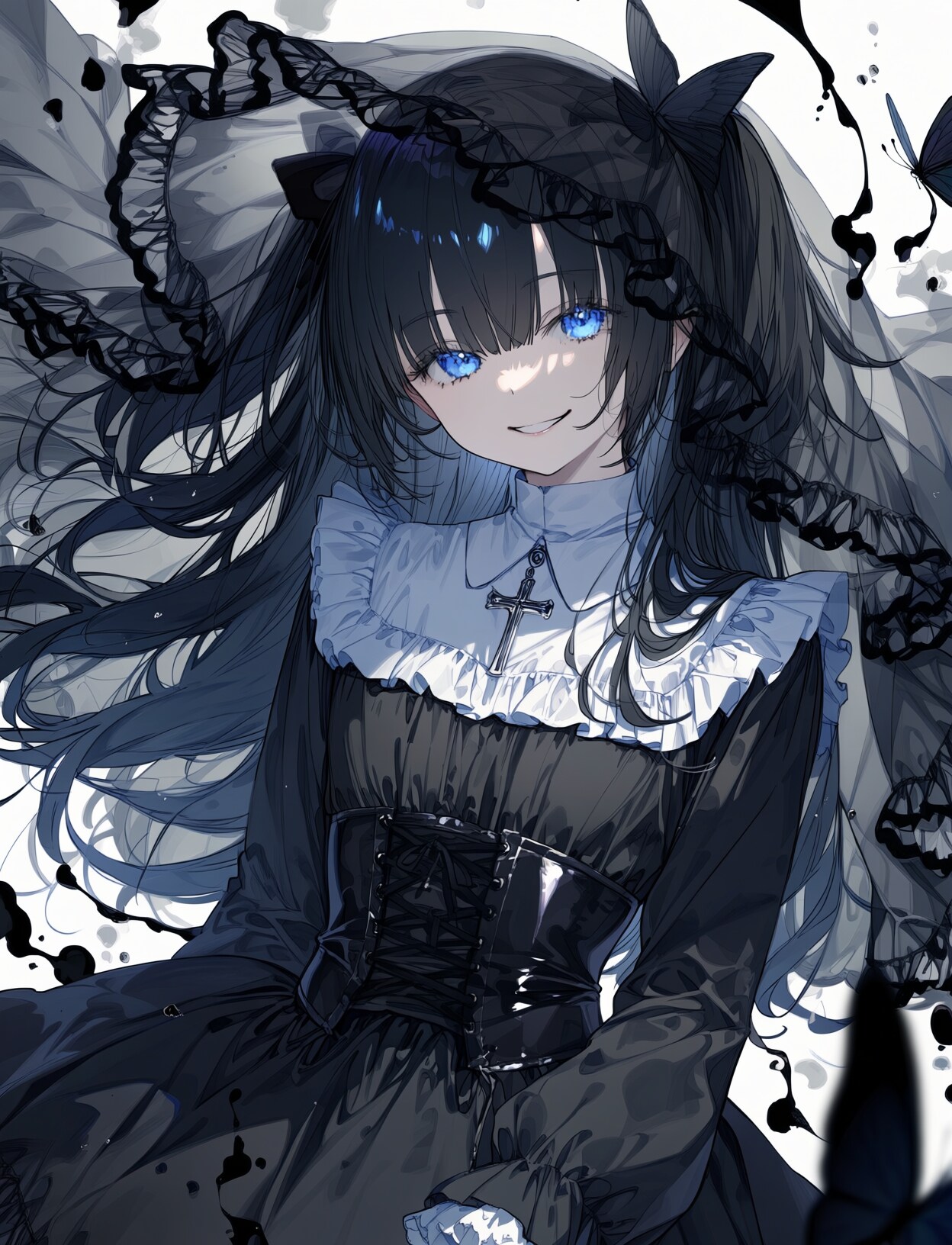 黒い蝶