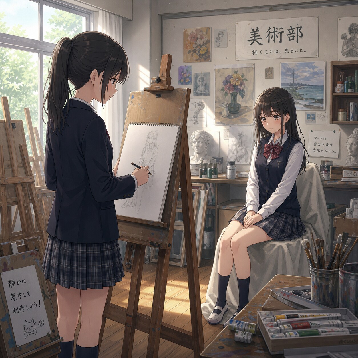 スケッチ少女