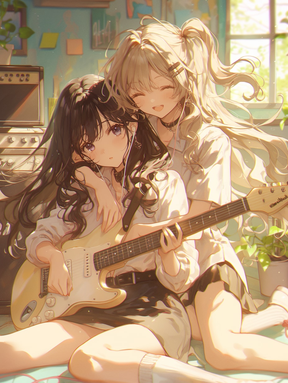 二人の部屋 | の人気AIイラスト・グラビア