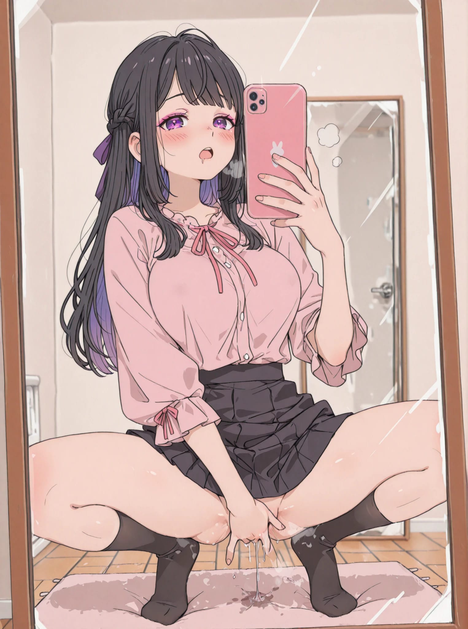 ネット恋愛中の彼ピにオナ動画送る系彼女