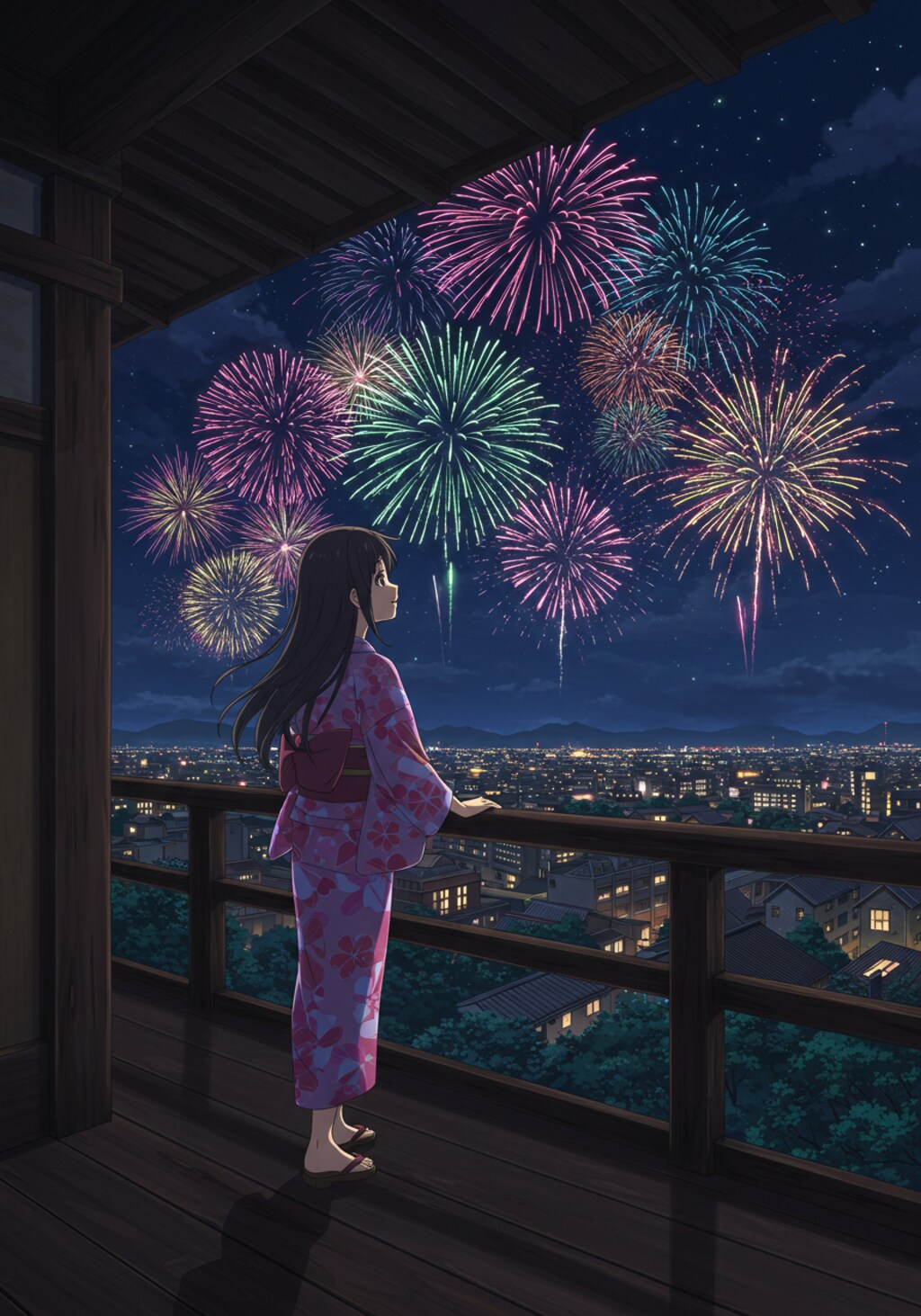 夏の風物詩・花火