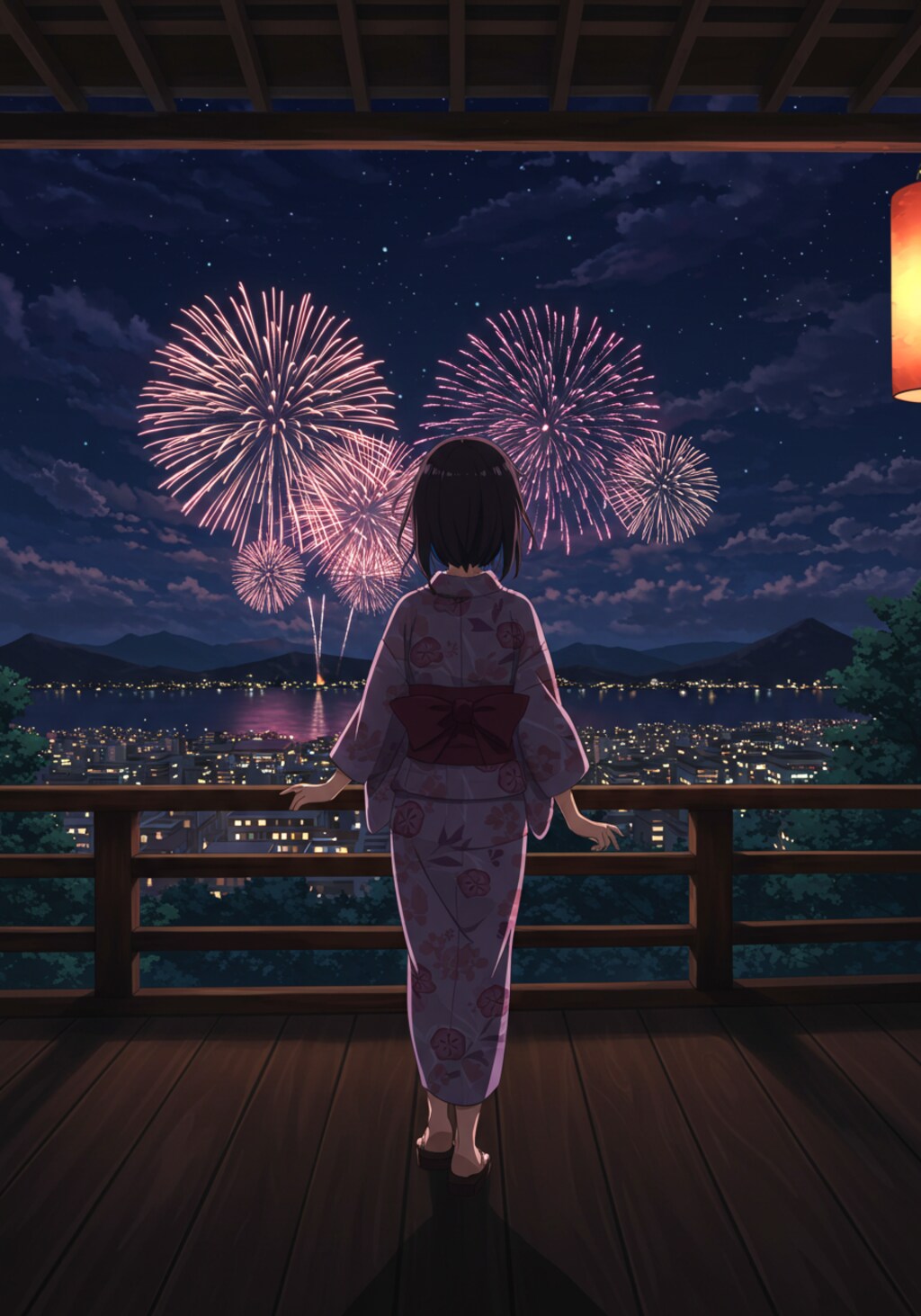 夏の風物詩・花火