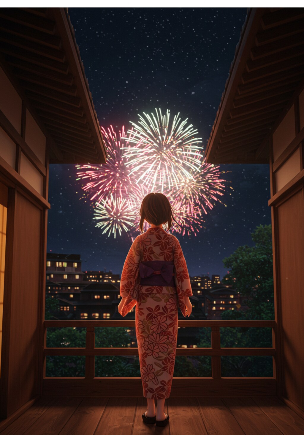 夏の風物詩・花火